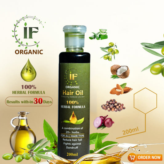 IF Organic Herbal Hair Oil