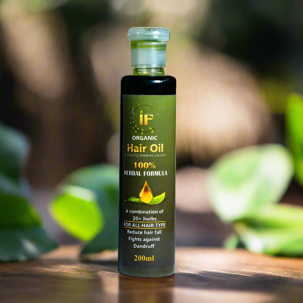 IF Organic Herbal Hair Oil