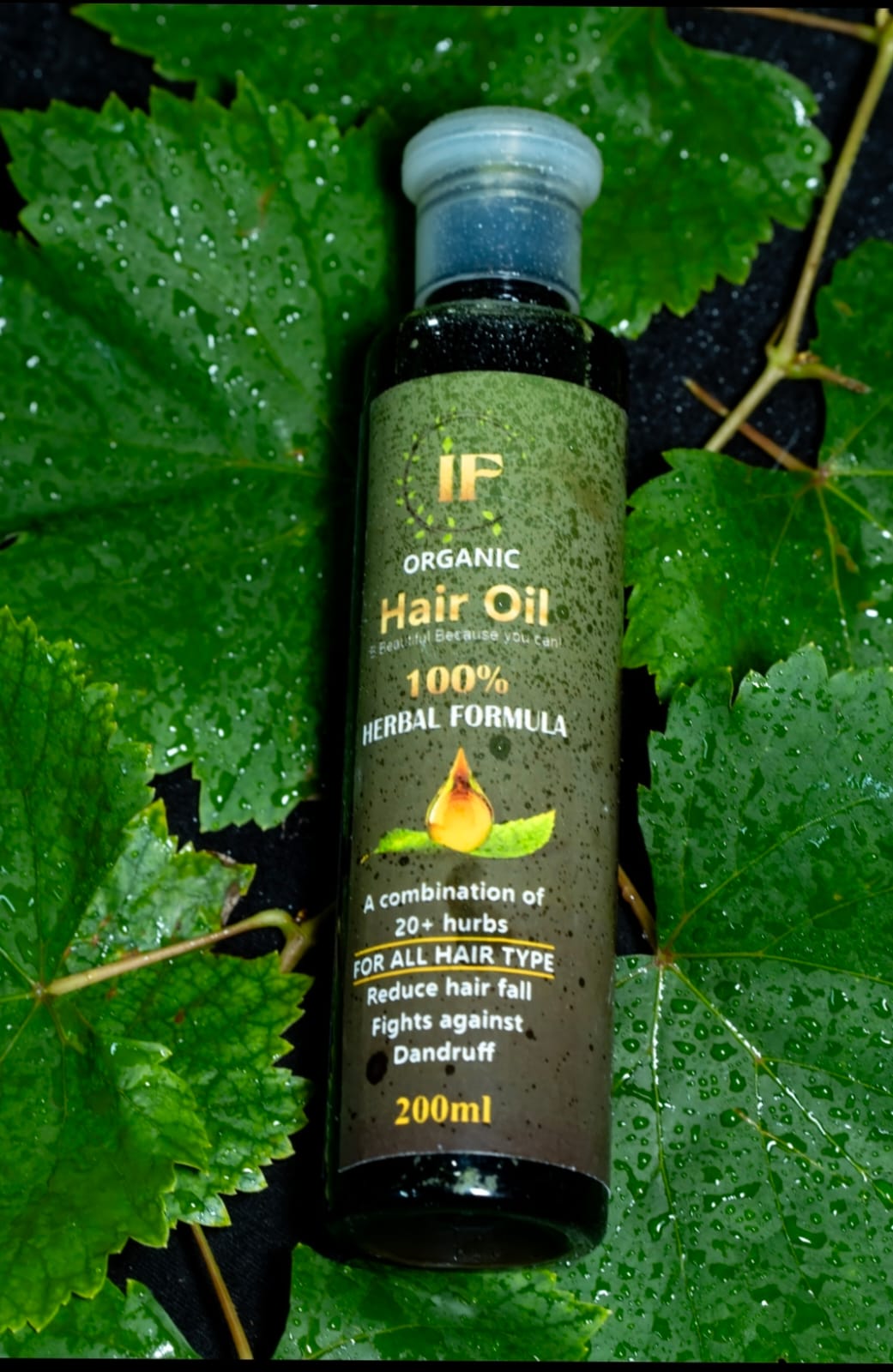 IF Organic Herbal Hair Oil